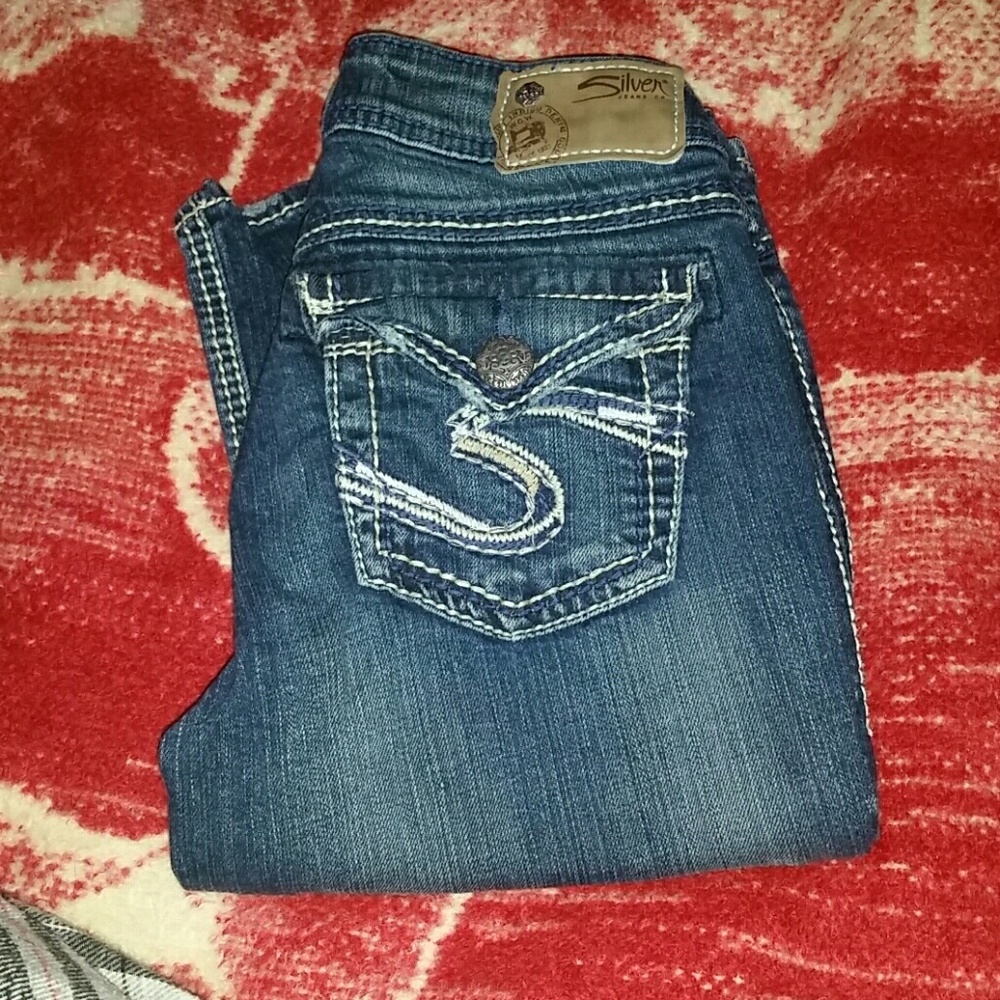 Silver Jeans 24W/34L